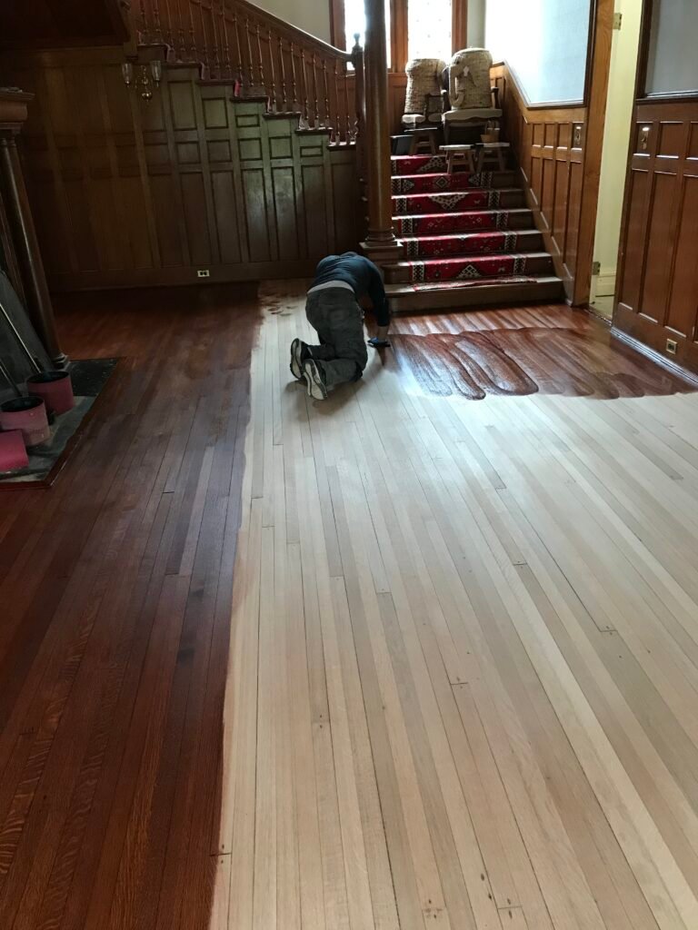 Classic Red Oak Refinish