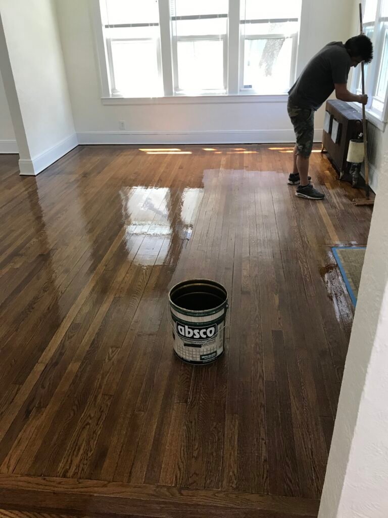 Open-Plan Maple Install